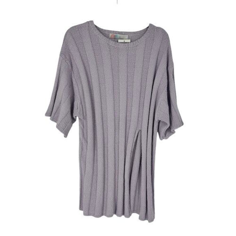 Free People Lavender Ribbed Two-Piece Jumpsuit Set - Picture 4 of 7